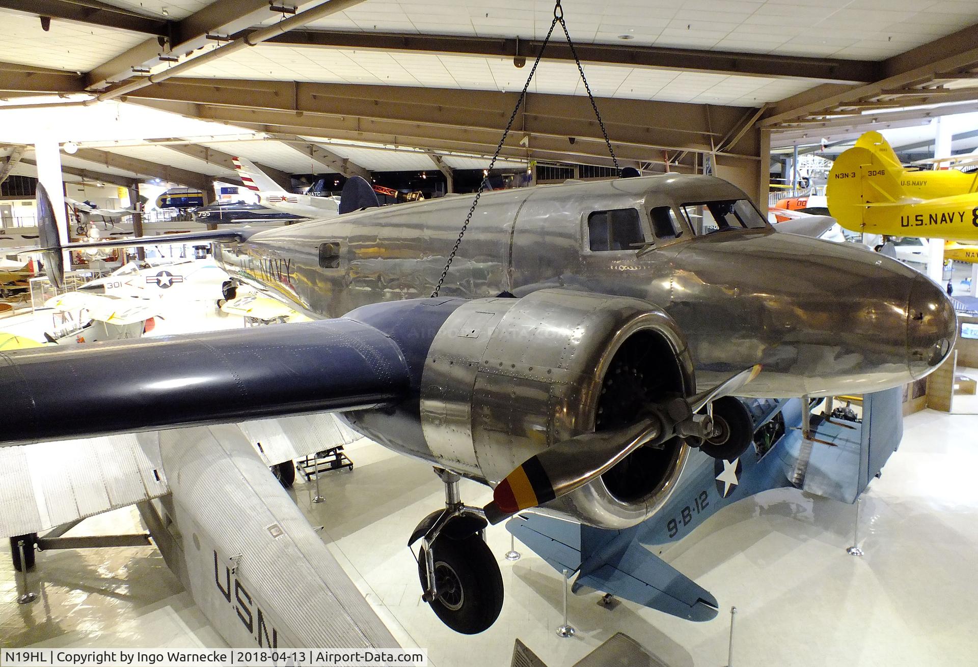N19HL, 1938 Lockheed Electra 10-A C/N 1130, Lockheed Electra 10-A (R20-1) at the NMNA, Pensacola FL