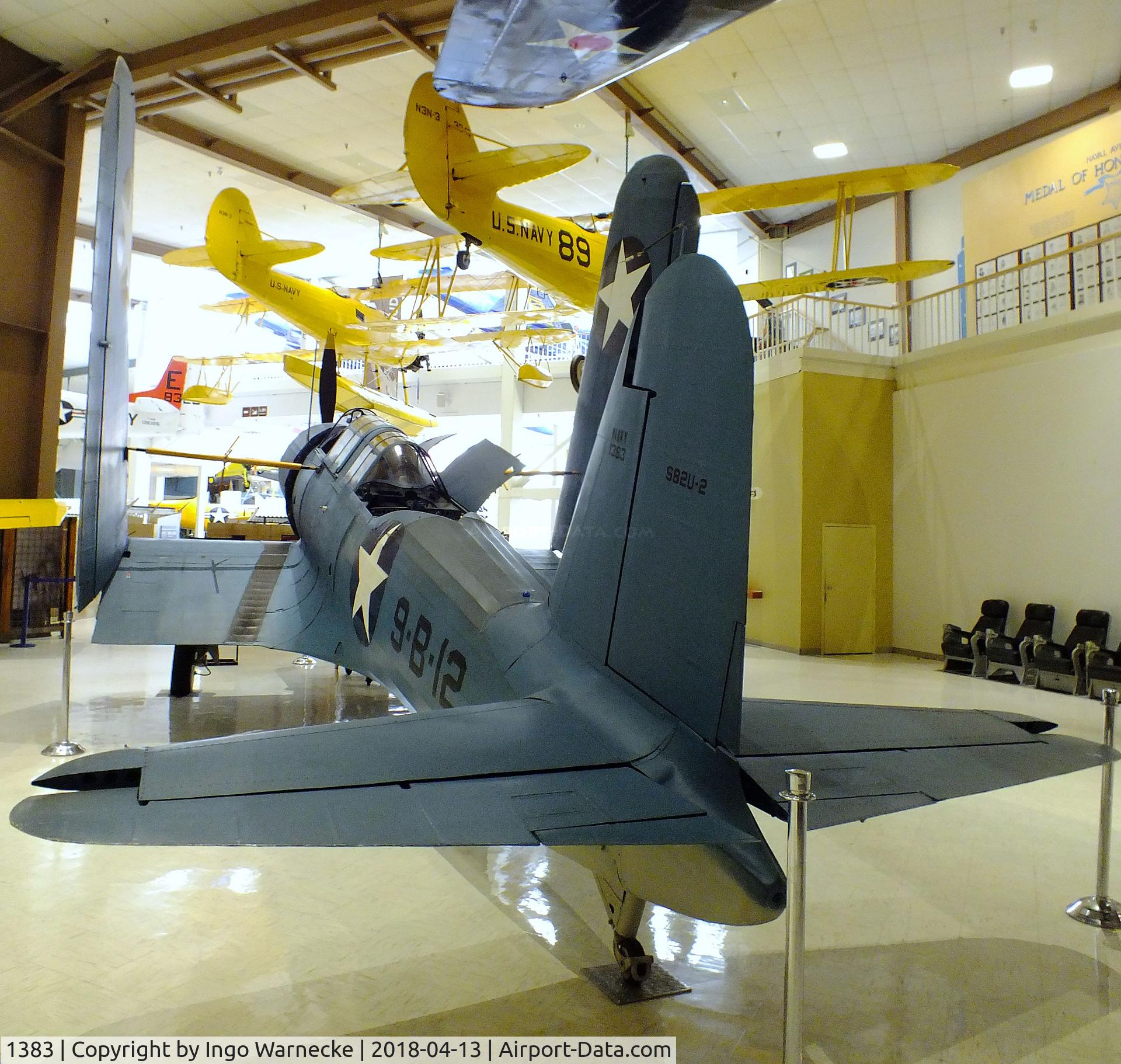 1383, 1938 Vought SB2U-1 Vindicator C/N Not found 1383, Vought SB2U-1 Vindicator at the NMNA, Pensacola FL