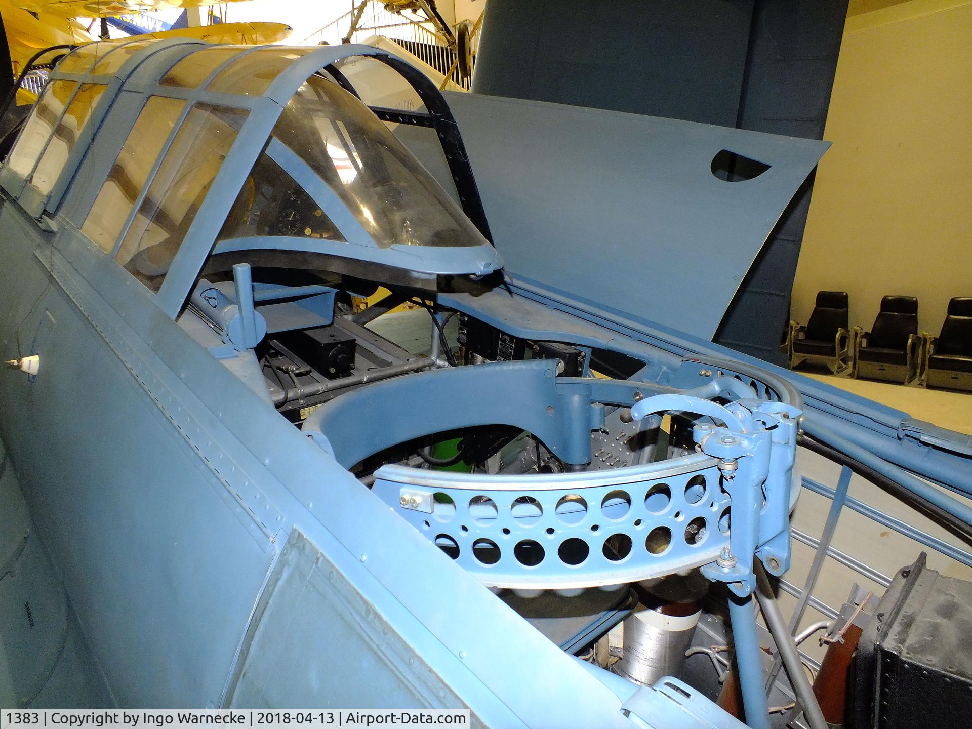 1383, 1938 Vought SB2U-1 Vindicator C/N Not found 1383, Vought SB2U-1 Vindicator at the NMNA, Pensacola FL