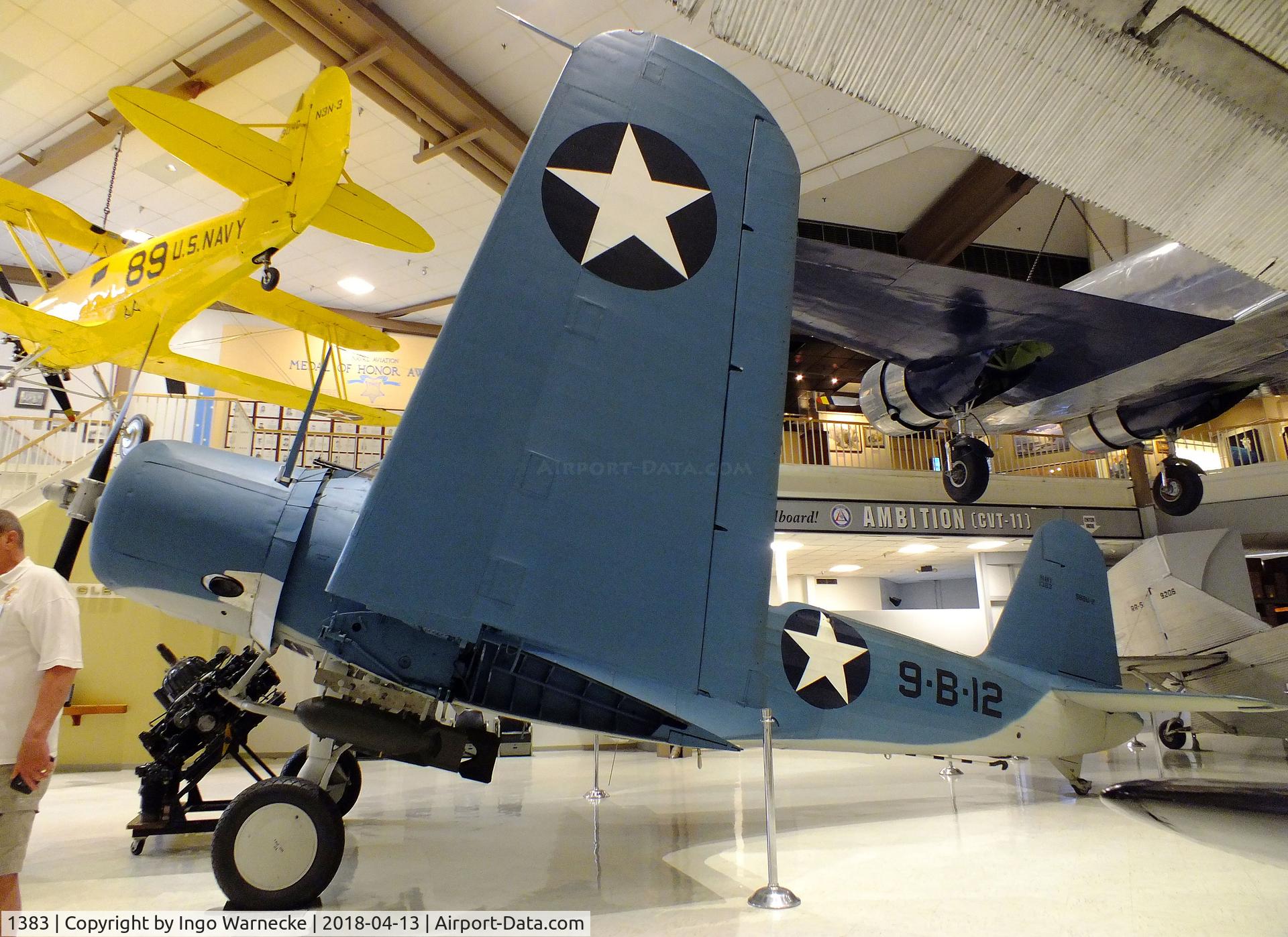 1383, 1938 Vought SB2U-1 Vindicator C/N Not found 1383, Vought SB2U-1 Vindicator at the NMNA, Pensacola FL