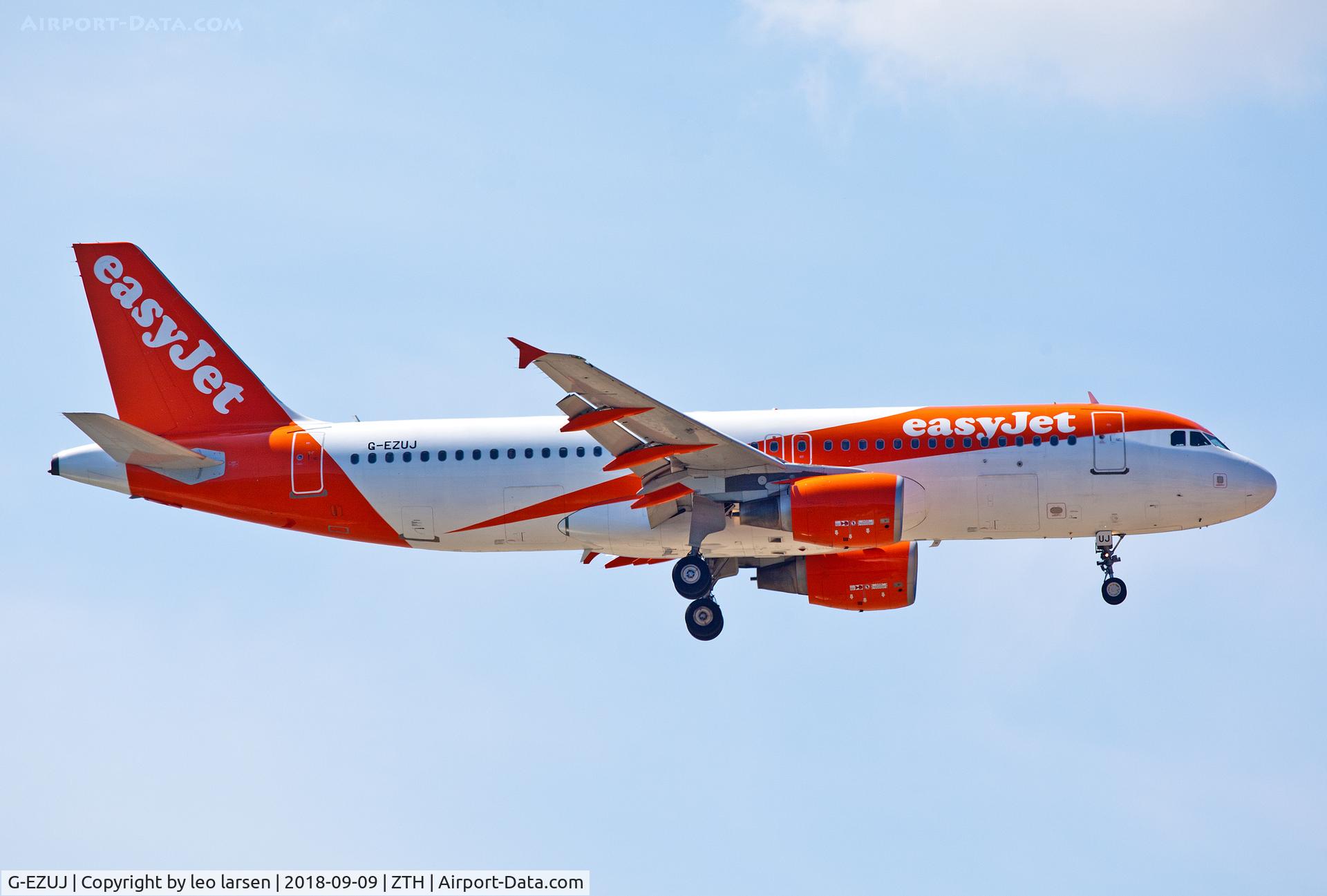 G-EZUJ, 2011 Airbus A320-214 C/N 4740, Zakynthos 9.9.2018