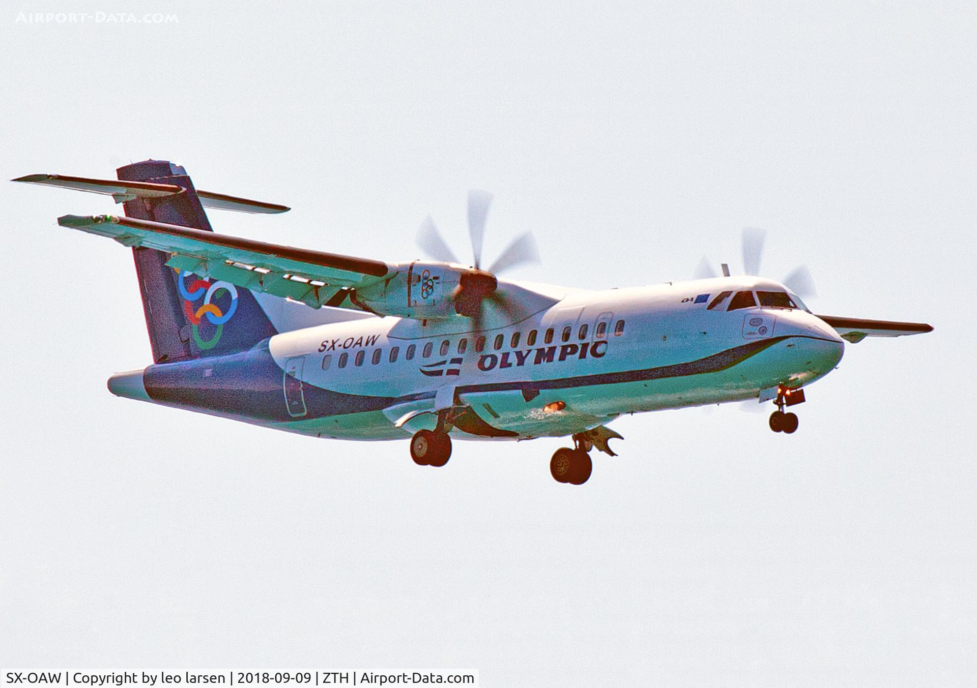 SX-OAW, 2014 ATR 42-600 C/N 1011, Zakynthos 9.9.2018
