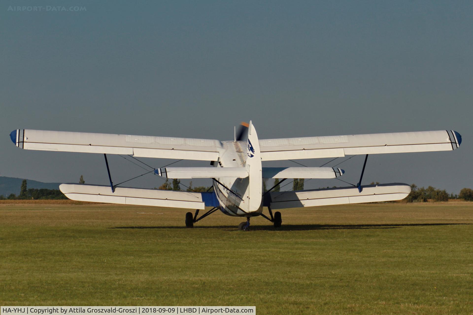 HA-YHJ, PZL-Mielec An-2TP C/N 1G238-53, LHBD - Ex Military Air Base, Börgönd Airport Airshow 2018