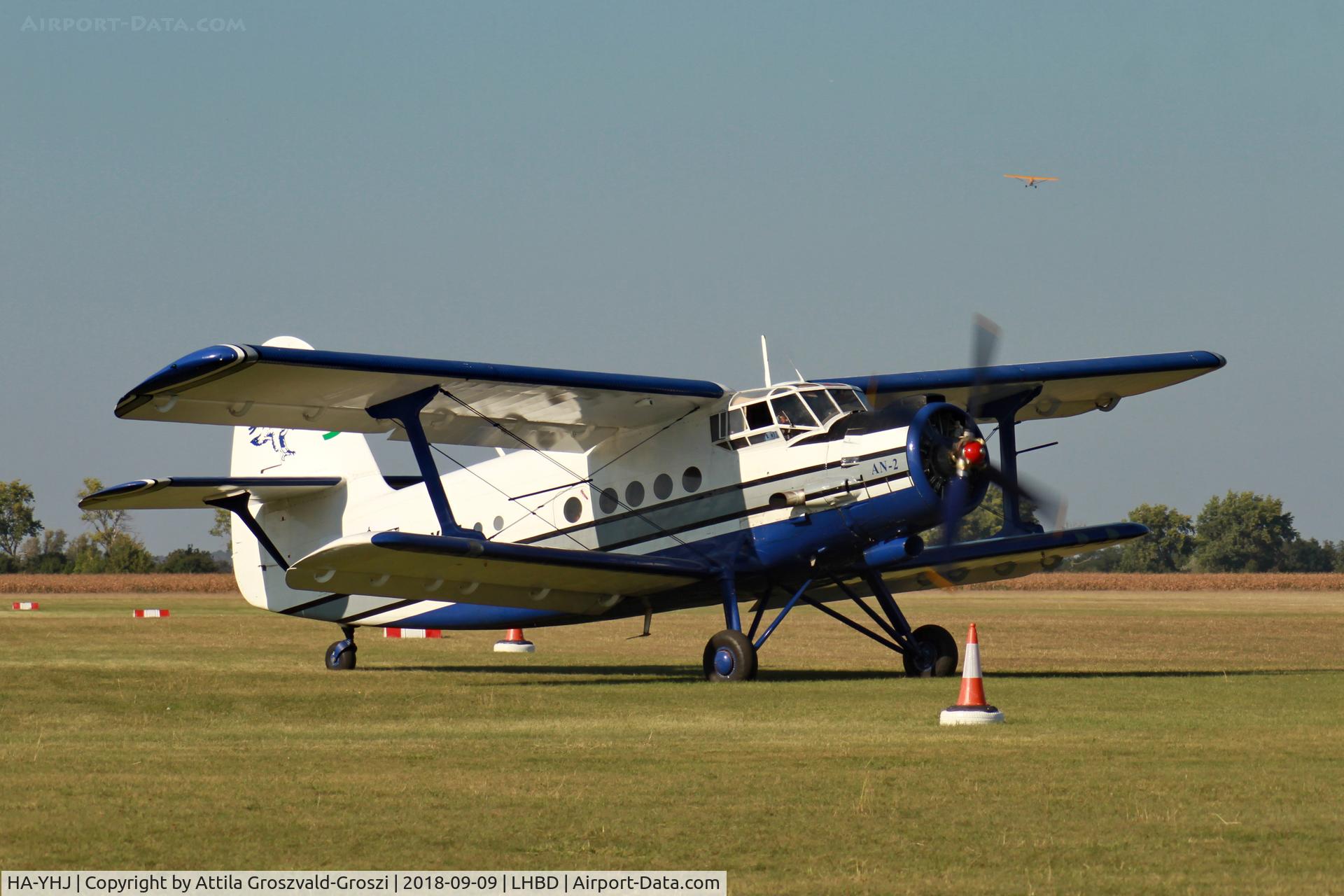 HA-YHJ, PZL-Mielec An-2TP C/N 1G238-53, LHBD - Ex Military Air Base, Börgönd Airport Airshow 2018