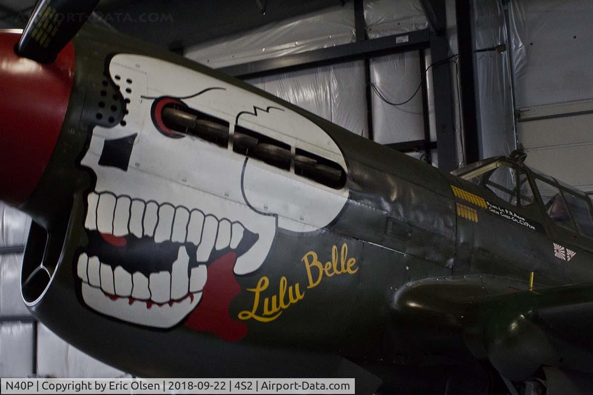 N40P, 1943 Curtis Wright P-40N C/N 42-104640, Lulu Belle at WAAM