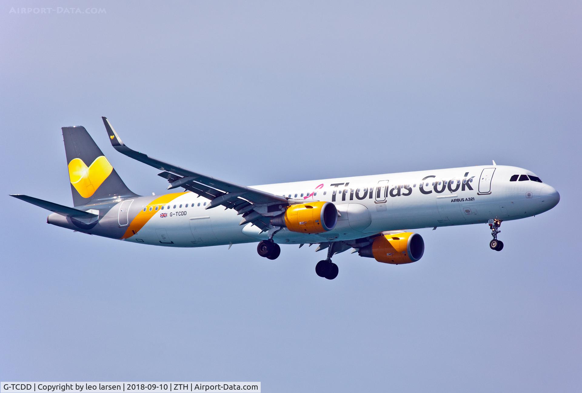G-TCDD, 2014 Airbus A321-211 C/N 6038, Zakynthos 10.9.2018