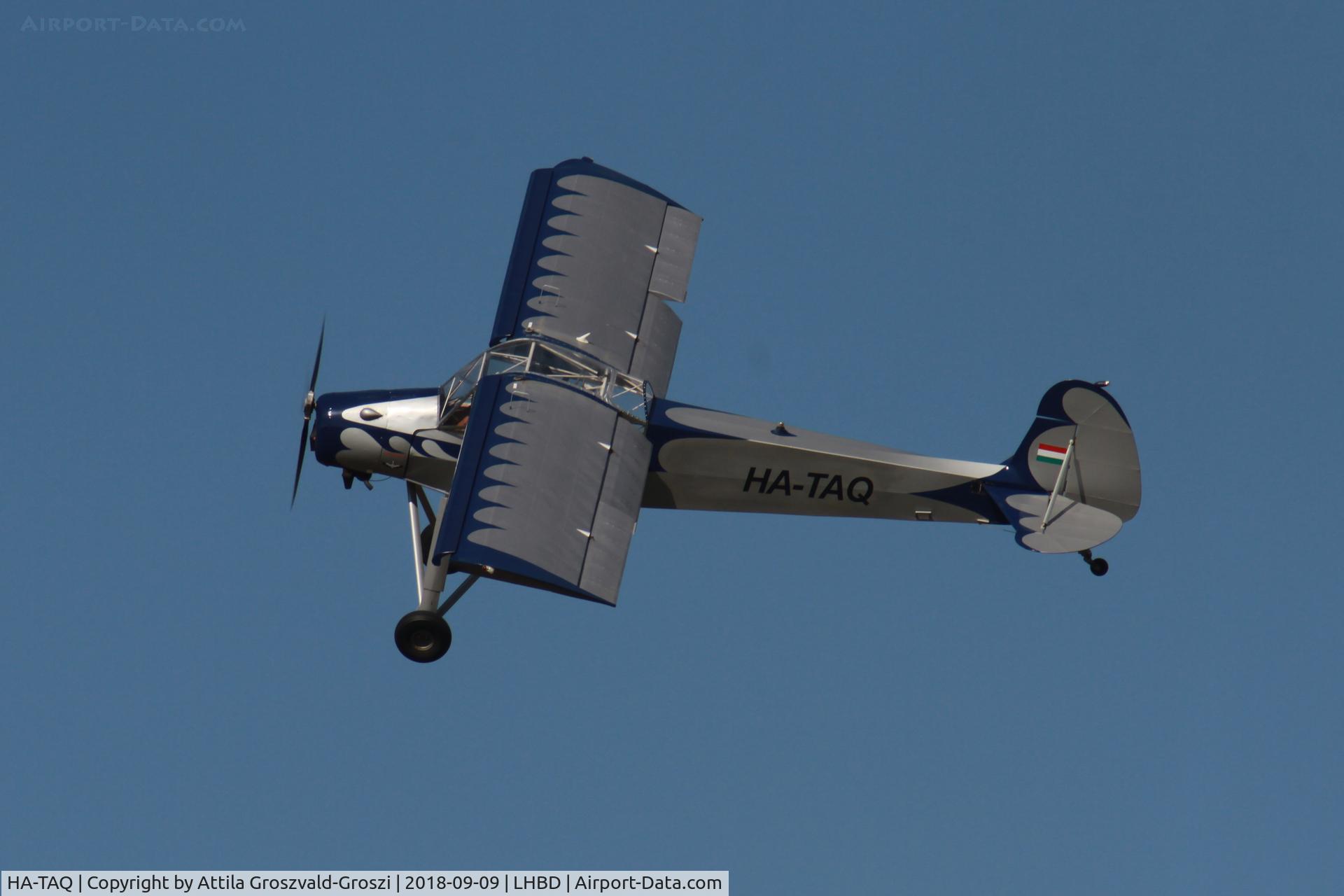 HA-TAQ, Slepcev Storch SS-MK4 C/N SS4-051, LHBD - Ex Military Air Base, Börgönd Airport Airshow 2018