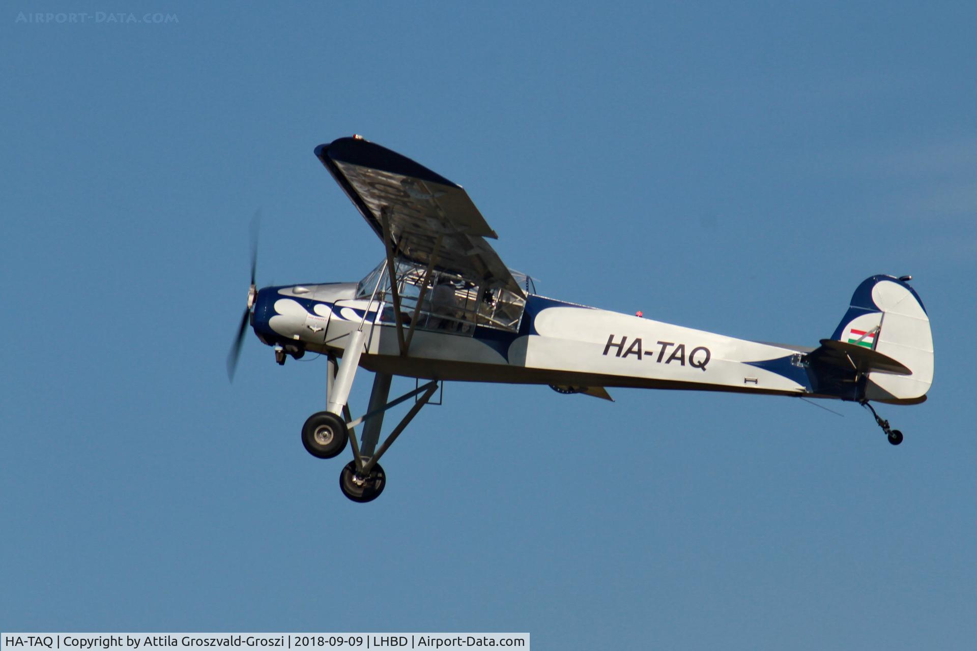 HA-TAQ, Slepcev Storch SS-MK4 C/N SS4-051, LHBD - Ex Military Air Base, Börgönd Airport Airshow 2018