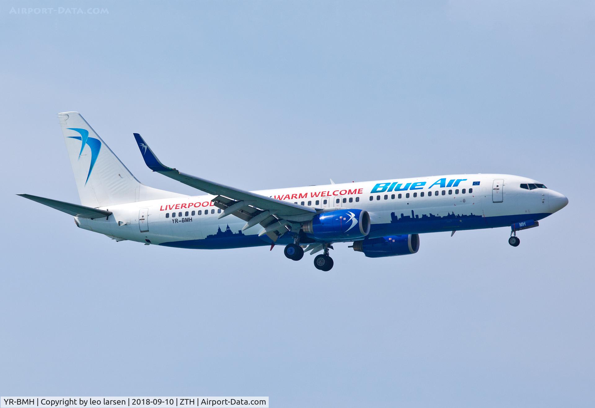 YR-BMH, 1998 Boeing 737-8K5 C/N 27989, Zakynthos 10.9.2018