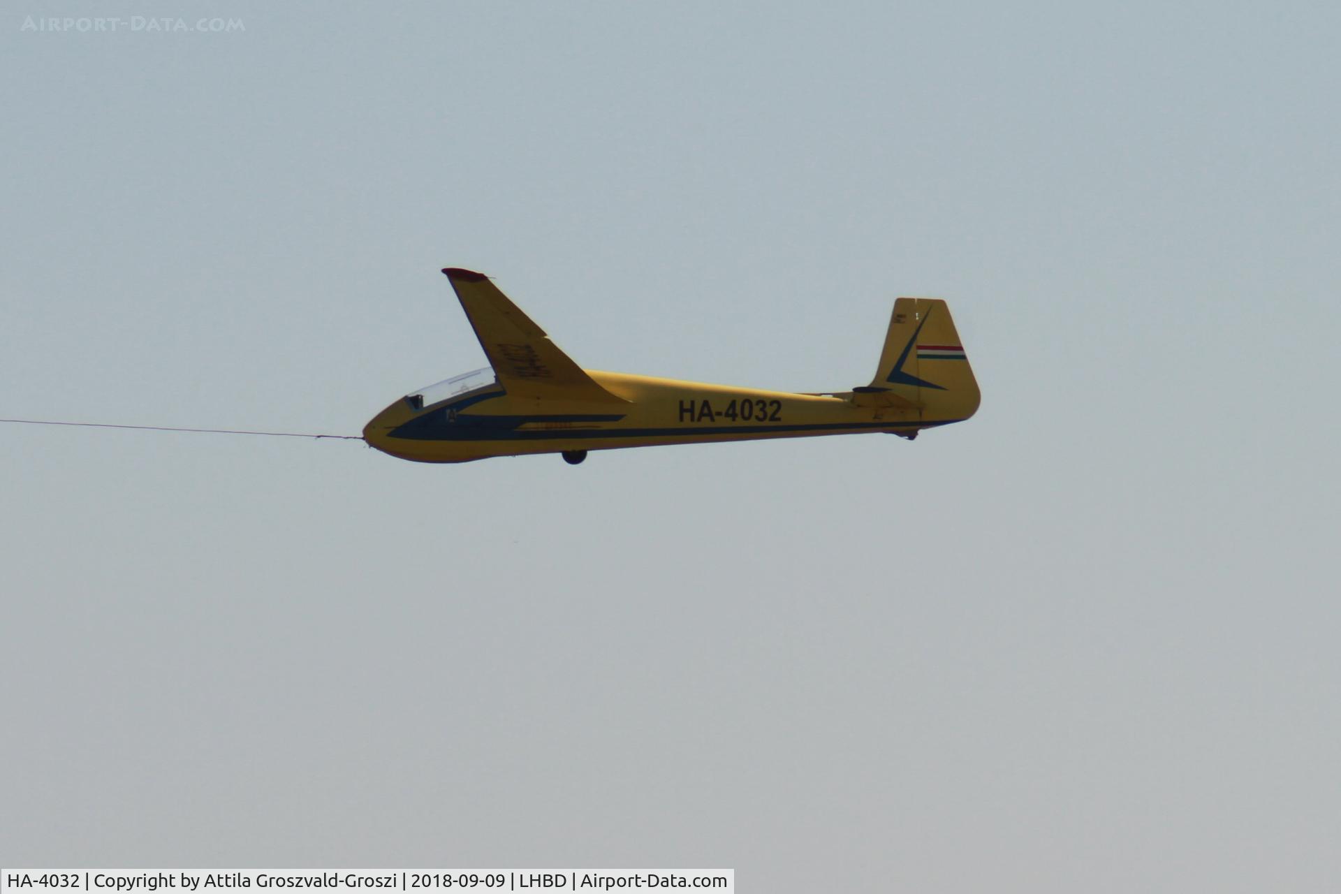 HA-4032, 1961 PZL-Bielsko SZD-22C Mucha Standard C/N F-645, LHBD - Ex Military Air Base, Börgönd Airport Airshow 2018