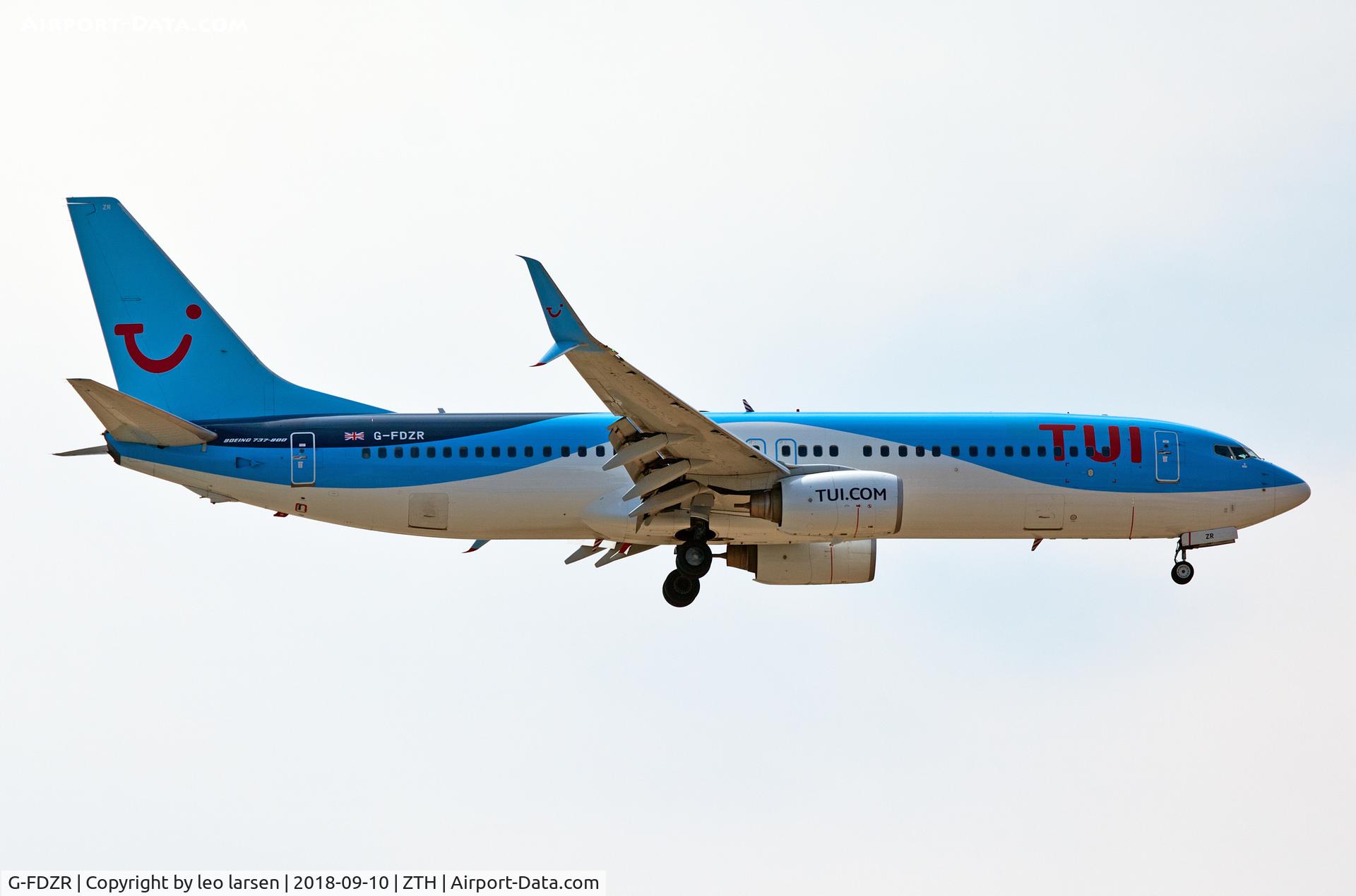 G-FDZR, 2009 Boeing 737-8K5 C/N 35145, Zakynthos 10.9.2018