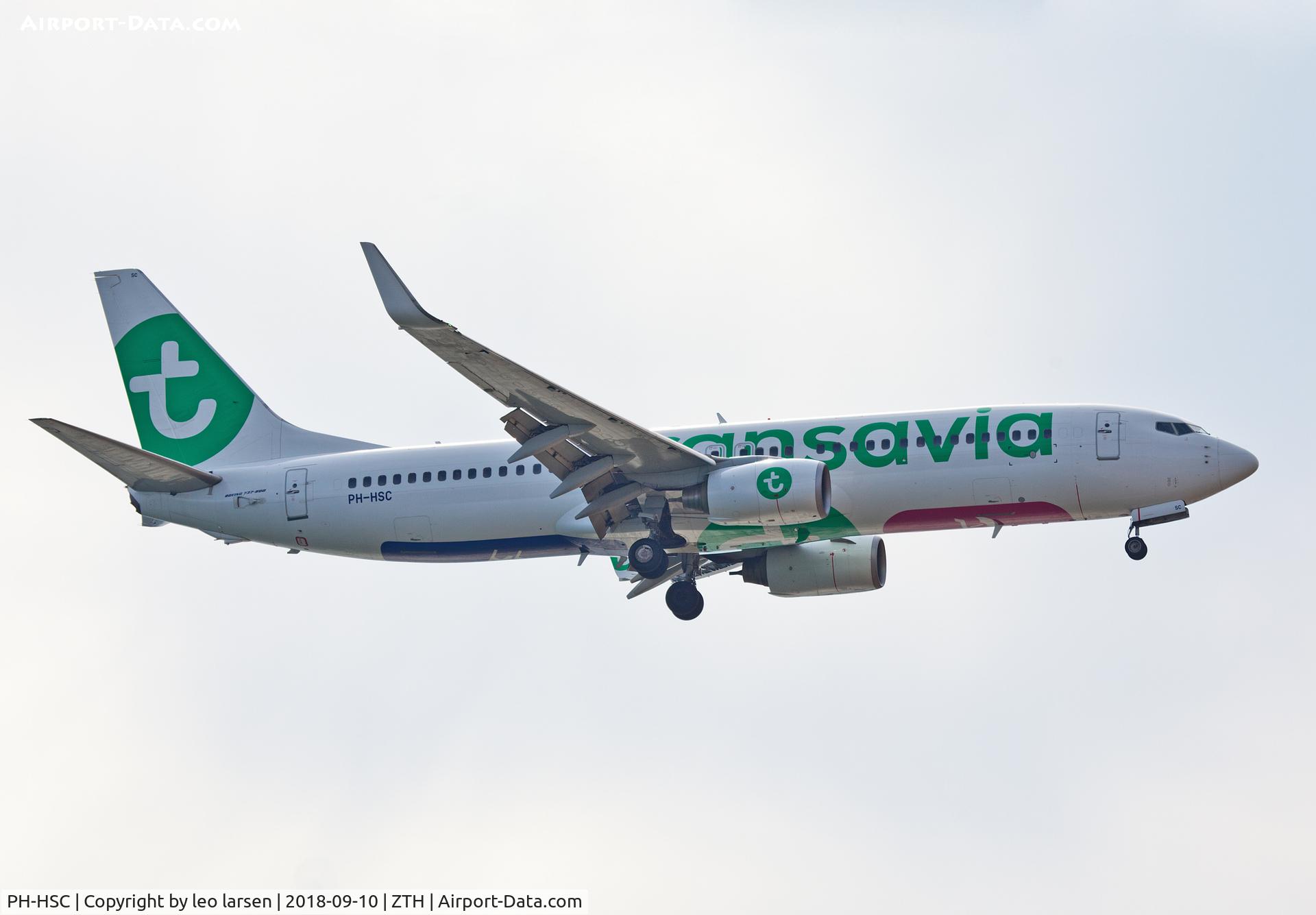 PH-HSC, 2010 Boeing 737-8K2 C/N 34173, Zakynthos 10.9.2018