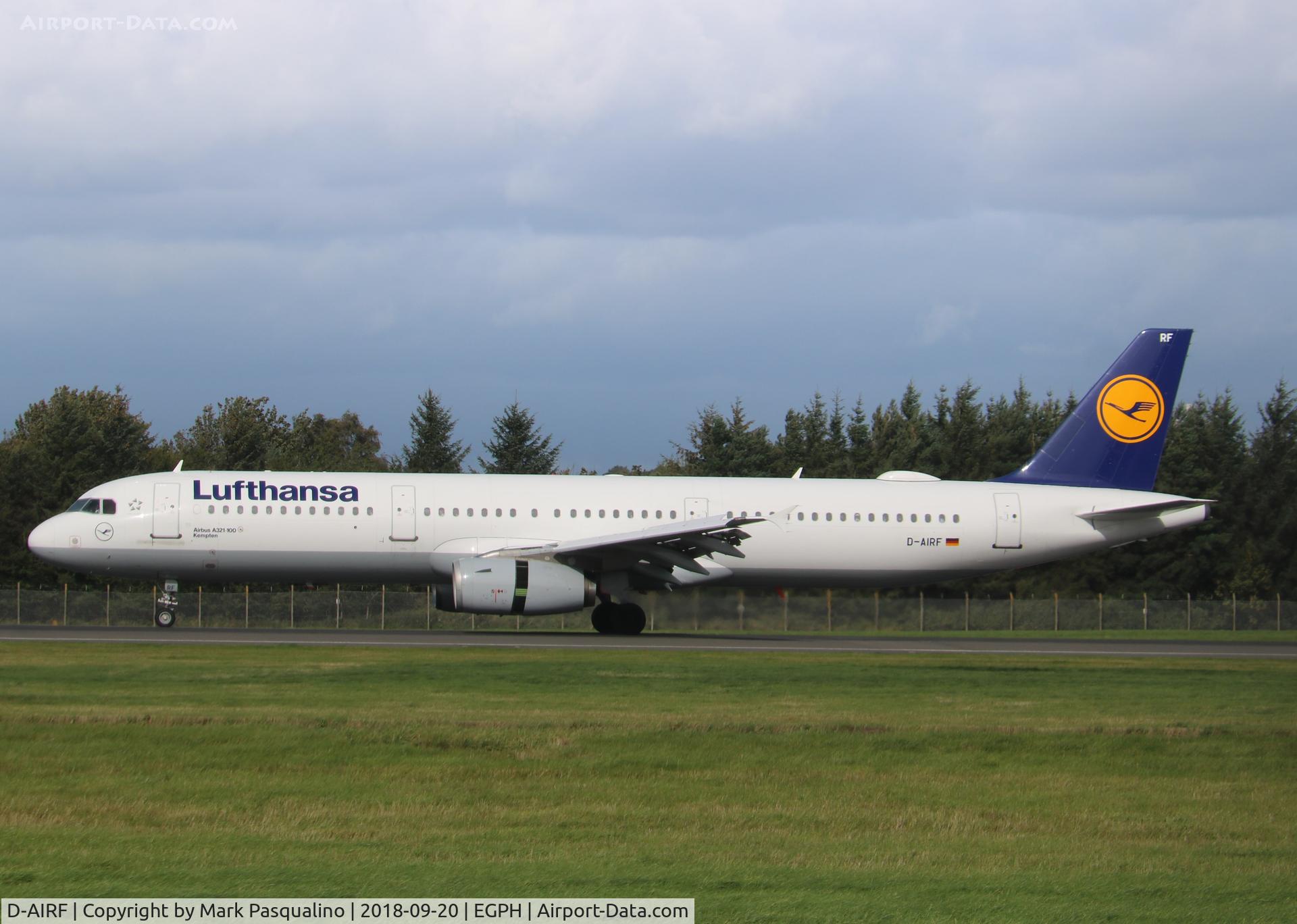 D-AIRF, 1994 Airbus A321-131 C/N 0493, Airbus A321-231