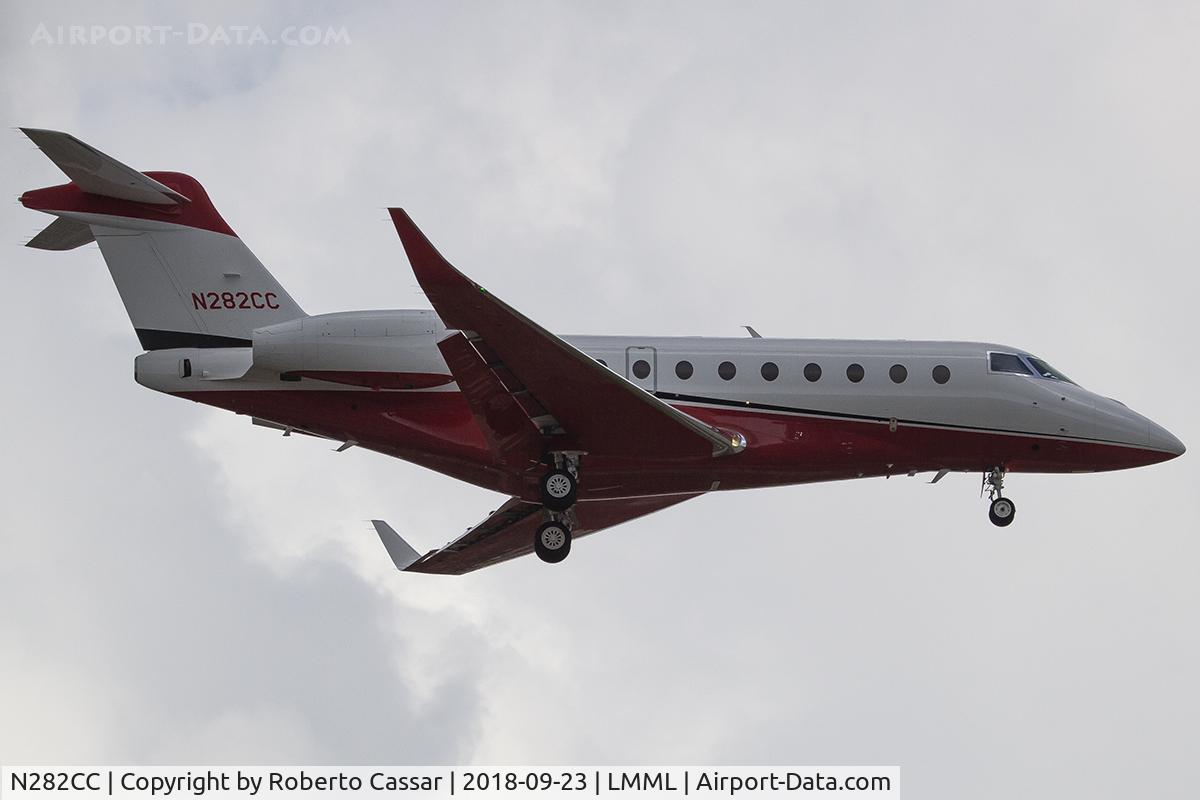 N282CC, 2012 Israel Aircraft Industries Gulfstream G280 C/N 2014, Runway 13