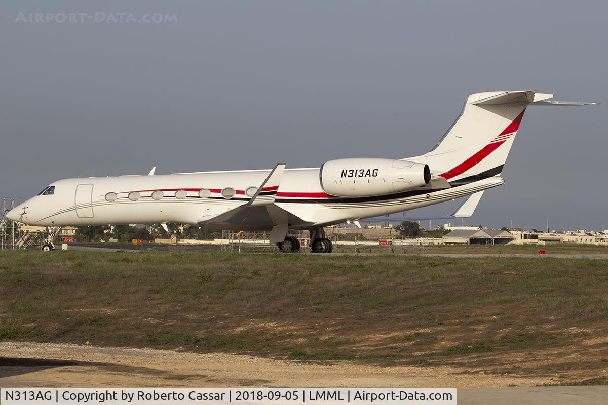 N313AG, 2006 Gulfstream Aerospace GV-SP (G550) C/N 5131, Park 4