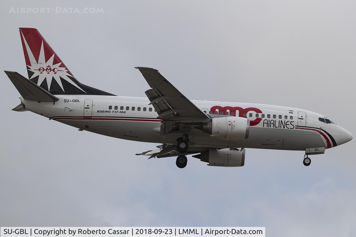 SU-GBL, 1992 Boeing 737-566 C/N 26051, Runway 13