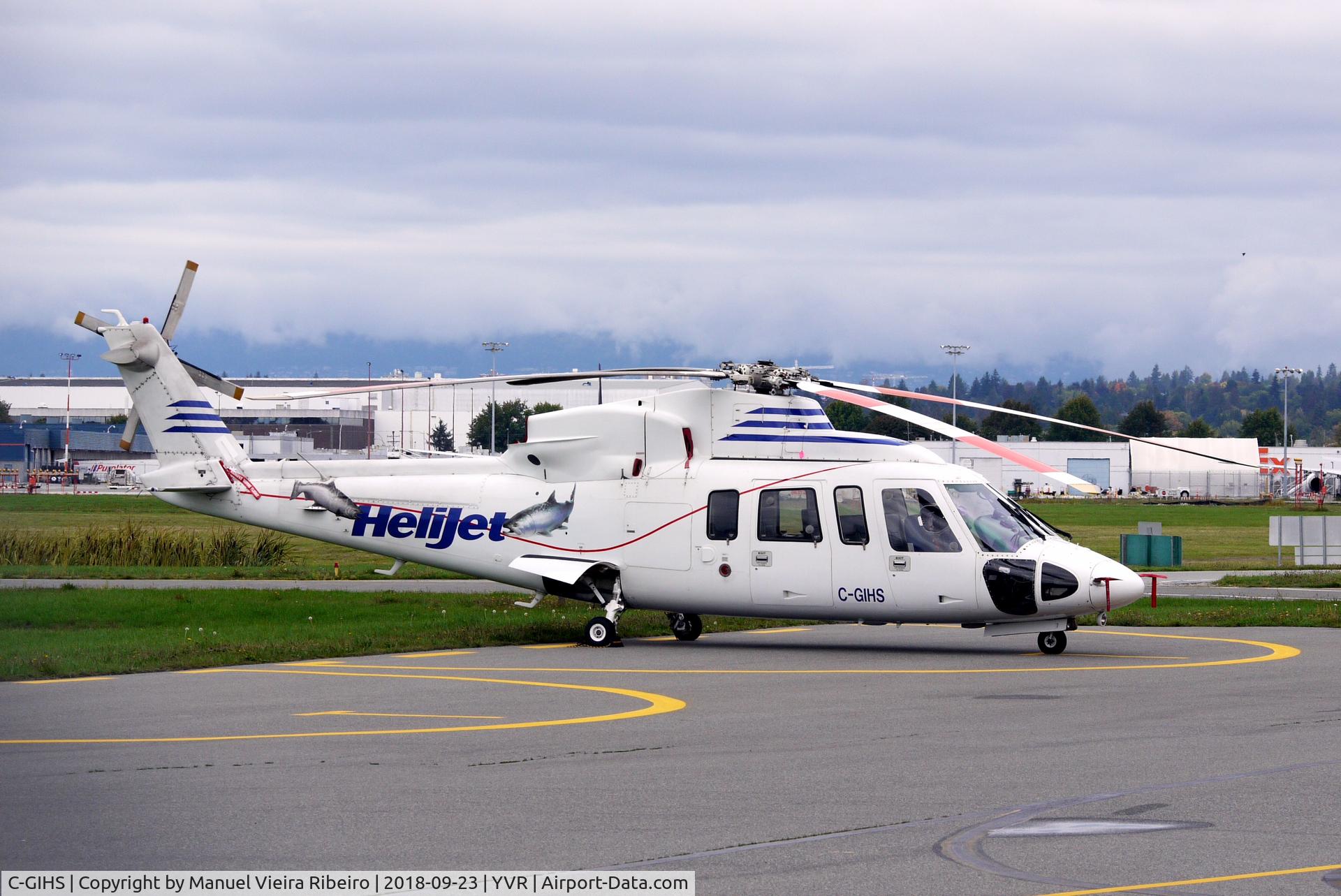 C-GIHS, 1979 Sikorsky S-76A C/N 760150, With stripes added