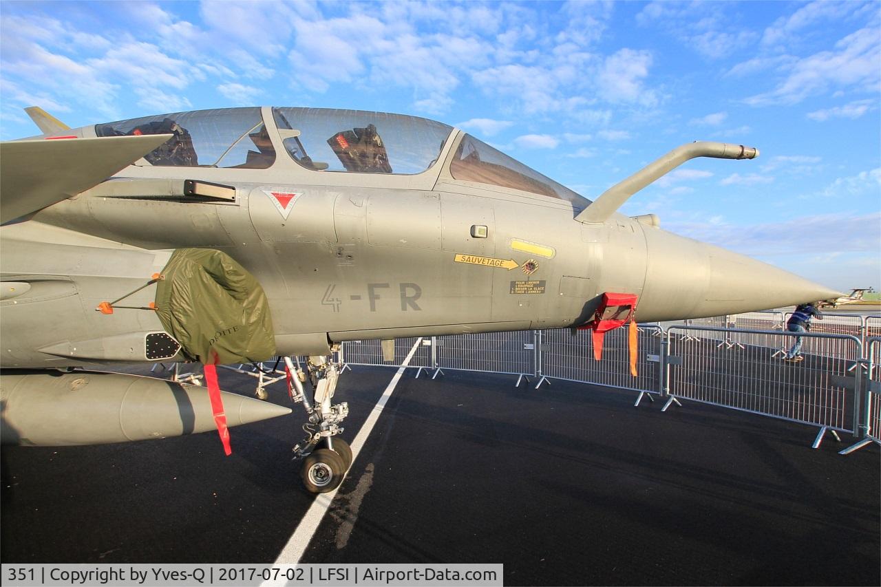 351, 2014 Dassault Rafale B C/N 351, Dassault Rafale B, Static display, St Dizier-Robinson Air Base 113 (LFSI) Open day 2017
