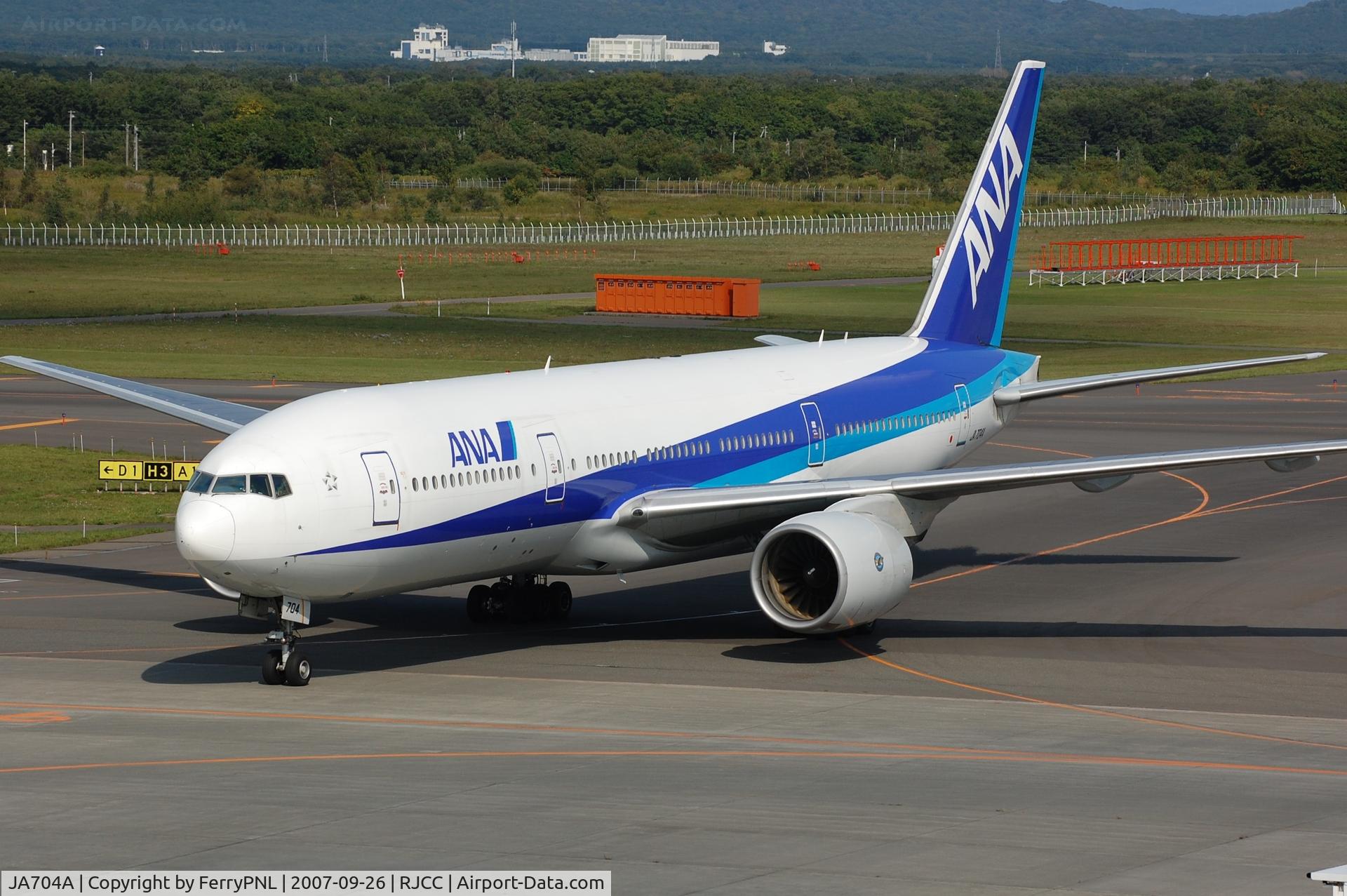 JA704A, 1998 Boeing 777-281 C/N 27035, ANA B772 in CTS