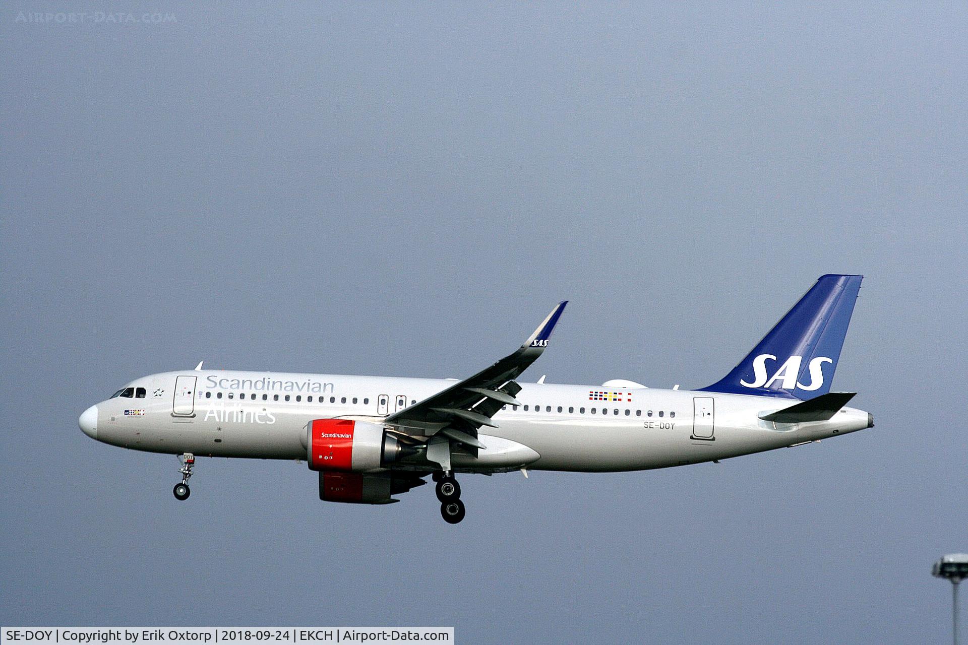 SE-DOY, 2017 Arbus A320-251N C/N 7499, SE-DOY landing rw 22L