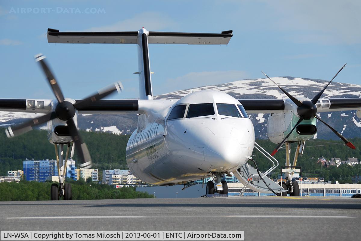 LN-WSA, 1996 De Havilland Canada DHC-8-202 Dash 8 C/N 435, 