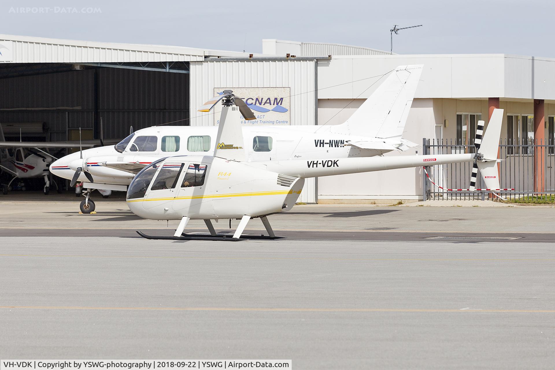 VH-VDK, 2015 Robinson R44 C/N 2412, Murray Constructions Pty Ltd (VH-VDK) Robinson R44 I at Wagga Wagga Airport.