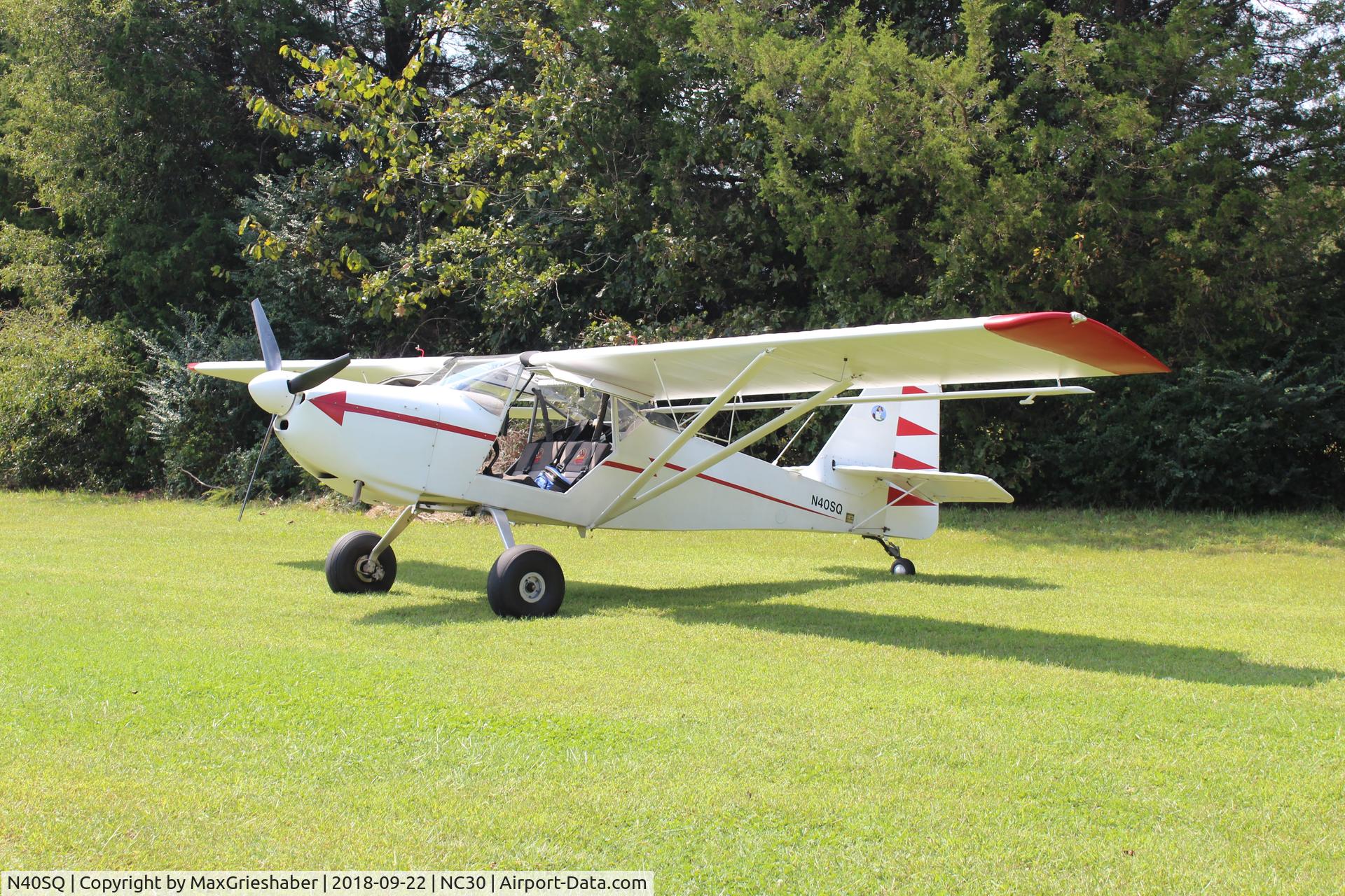 N40SQ, 2005 Skystar Kitfox VII C/N 70402048, Miller Air Park Fly In 2018