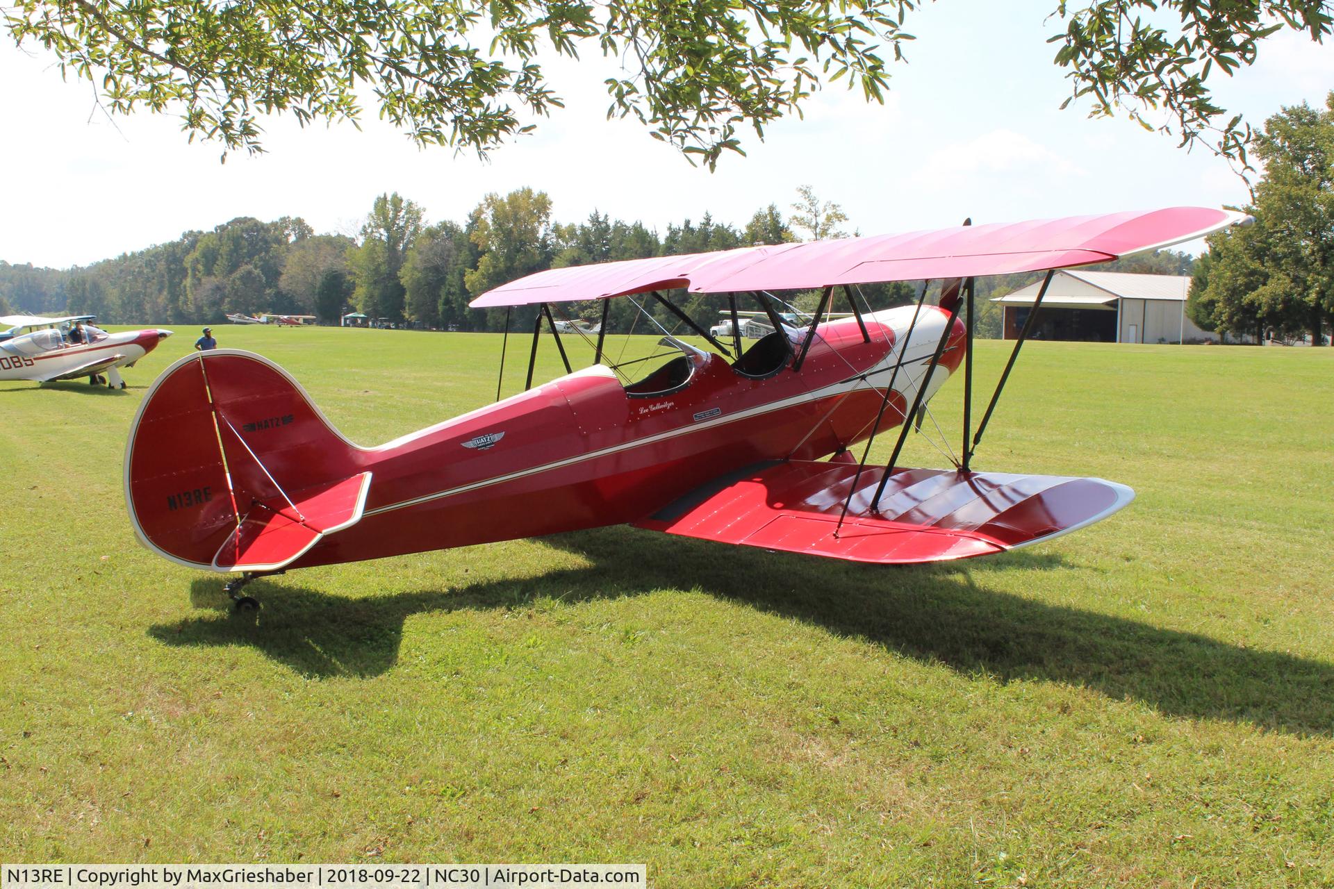 N13RE, 1987 Hatz CB1 C/N 1, Miller Air Park Fly In 2018