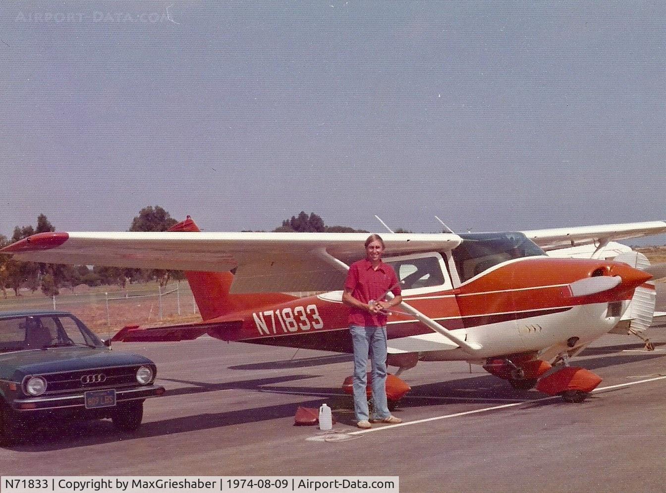 N71833, 1969 Cessna 182M Skylane C/N 18259772, N71833