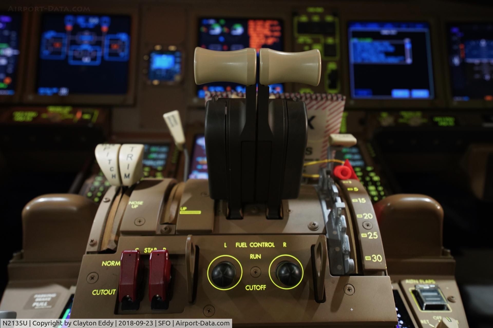 N2135U, 2017 Boeing 777-300/ER C/N 62646, SFO 2018.