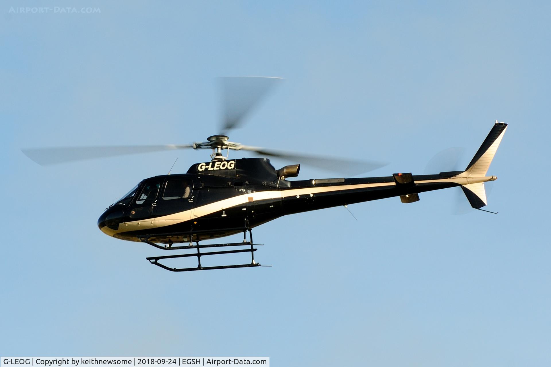 G-LEOG, 2015 Airbus Helicopters AS-350B-3 Ecureuil C/N 8114, Return visitor.