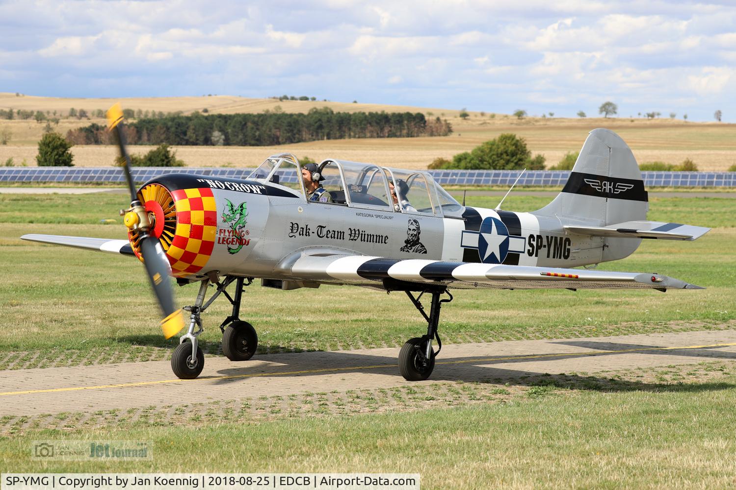 SP-YMG, 1991 Yakovlev Yak-52 C/N 9111503, Jak-52, SP-YMG at EDCB Ballenstedt