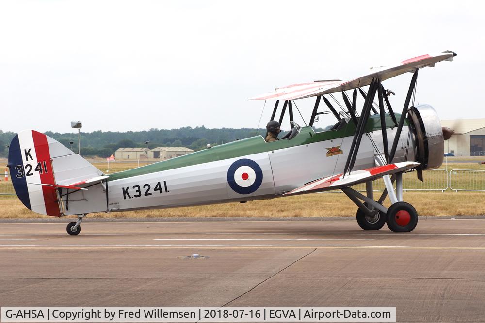 G-AHSA, 1933 Avro 621 Tutor C/N K3215, 
