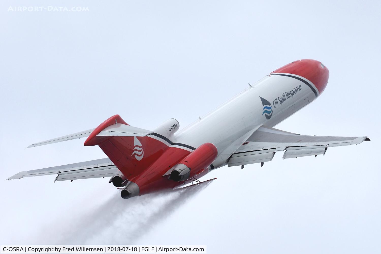 G-OSRA, 1984 Boeing 727-2S2F C/N 22938, 2EXEL