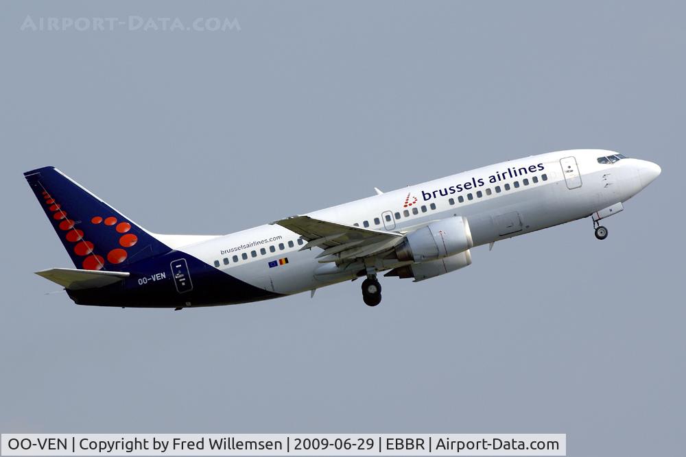OO-VEN, 1998 Boeing 737-36N C/N 28586, BRUSSELS