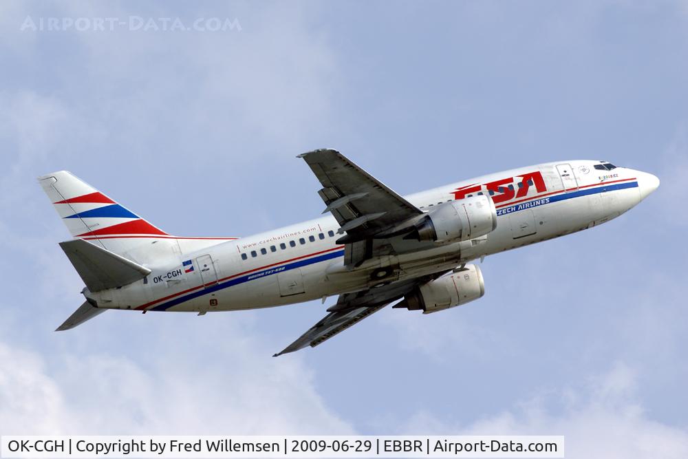 OK-CGH, 1997 Boeing 737-55S C/N 28469, CSA