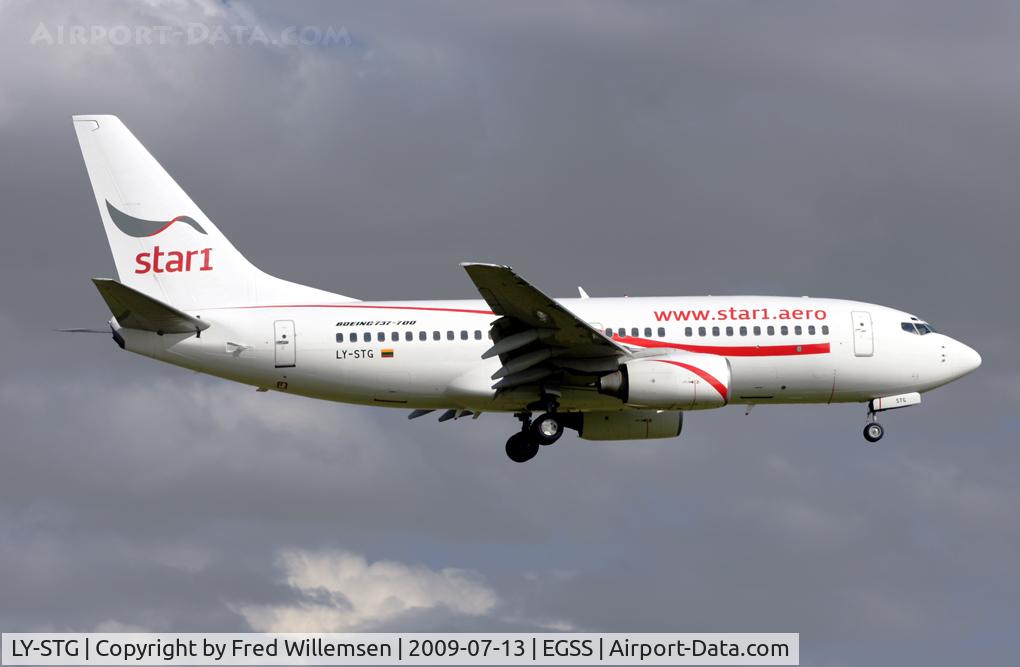 LY-STG, 1999 Boeing 737-73S C/N 29083, STAR1