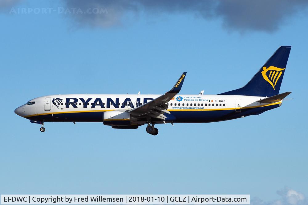 EI-DWC, 2007 Boeing 737-8AS C/N 36076, RYANAIR