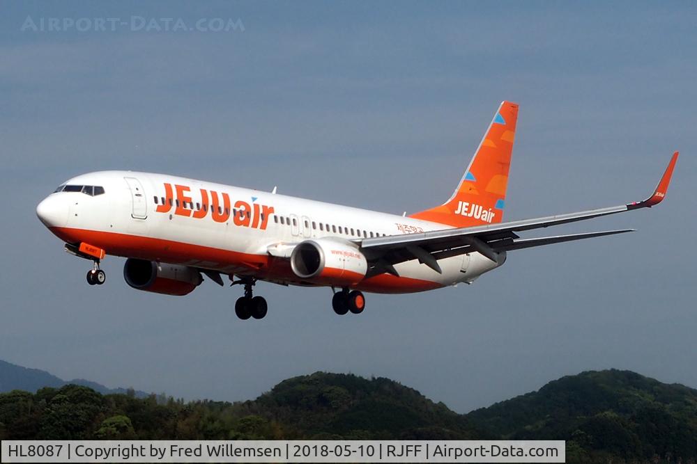 HL8087, 2009 Boeing 737-8AS C/N 35018, JEJU AIR
