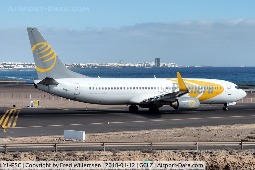 YL-PSC, 2002 Boeing 737-86N C/N 33419, PRIMERA