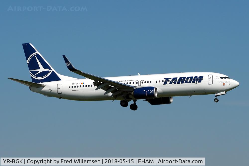 YR-BGK, 2017 Boeing 737-800 C/N 63702, TAROM