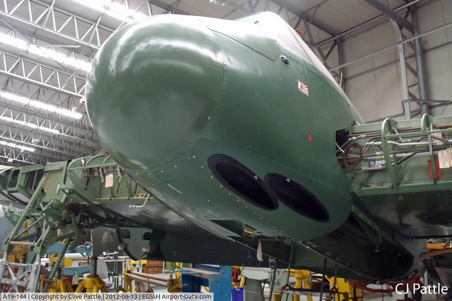 A19-144, Bristol 156 Beaufighter Mk. XI C/N Not found A19-144, Under restoration within 'The Fighter Collection' hangar at IWM. Really Reg A8-324.