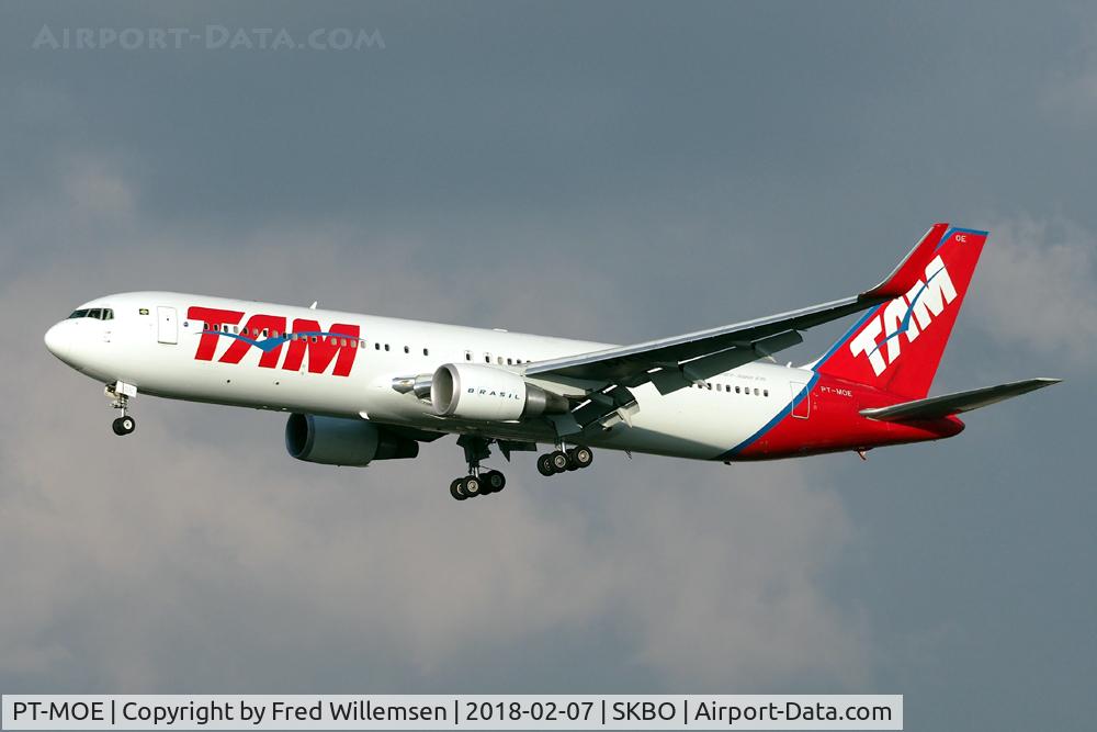 PT-MOE, 2013 Boeing 767-316/ER C/N 41996, TAM.