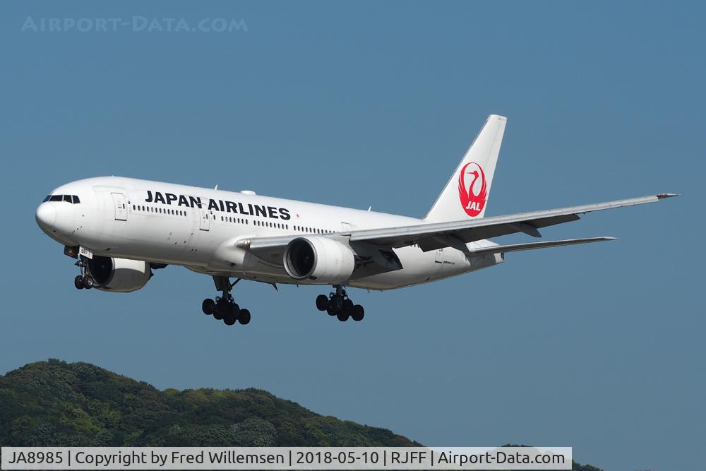 JA8985, 1997 Boeing 777-246 C/N 27652, JAL