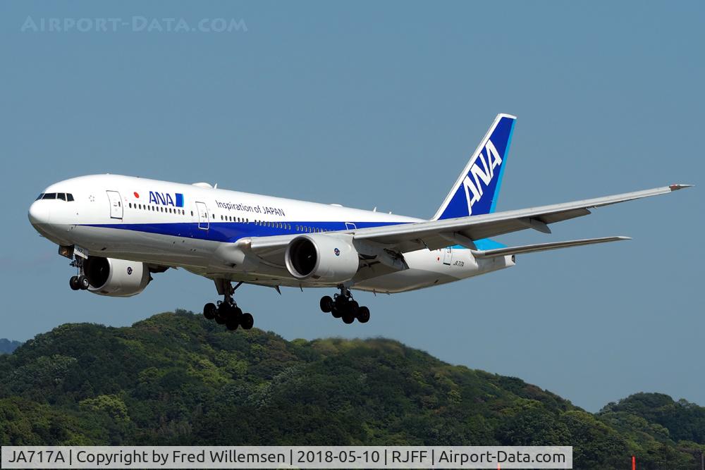 JA717A, 2006 Boeing 777-281/ER C/N 33415, ANA.
