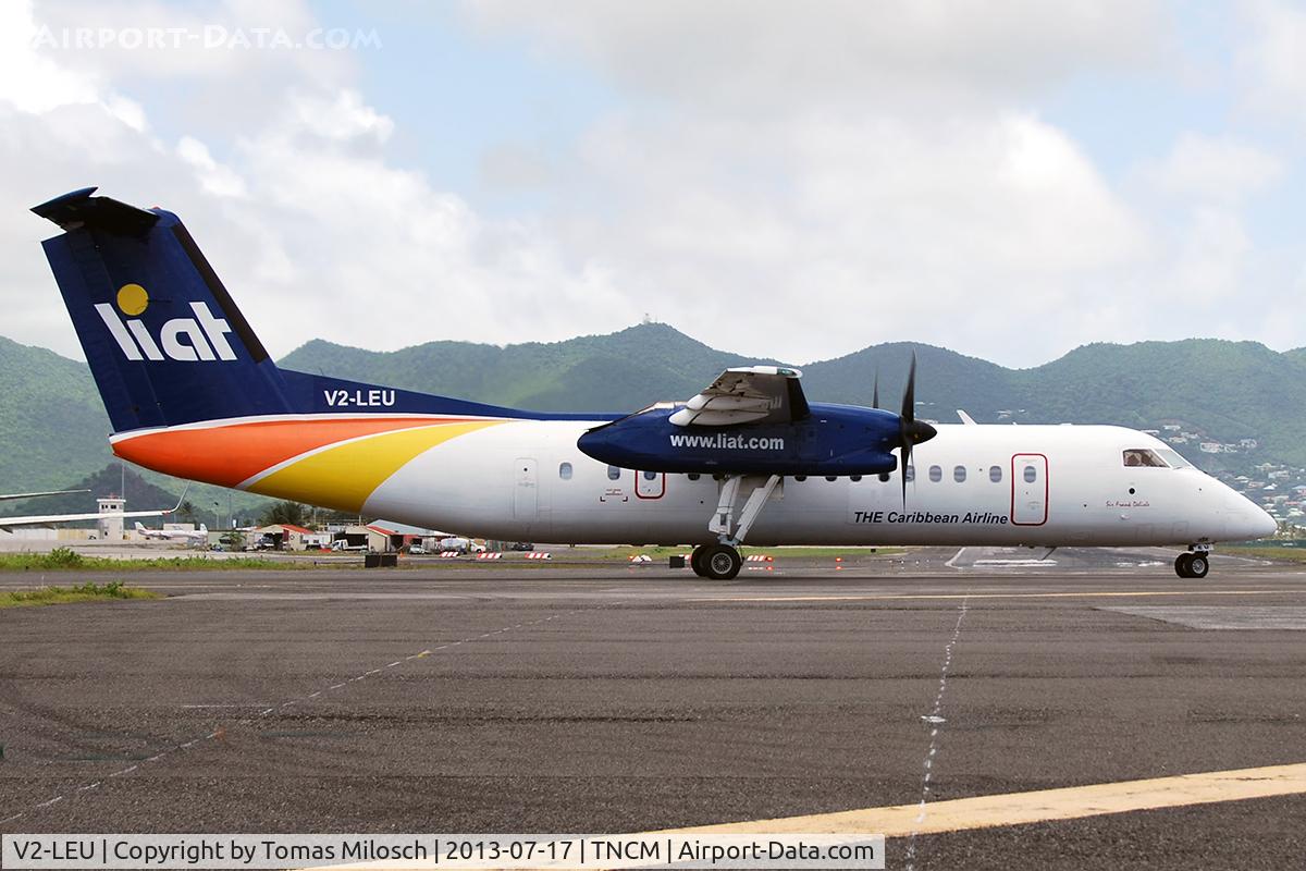 V2-LEU, 1995 De Havilland Canada DHC-8-311B Dash 8 C/N 408, 