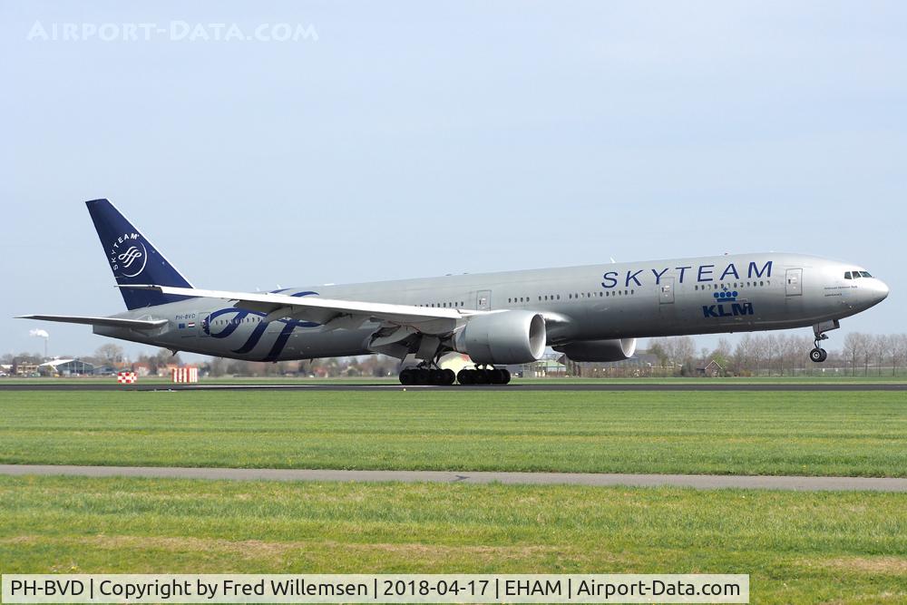 PH-BVD, 2009 Boeing 777-306/ER C/N 35979, KLM-SKYTEAM