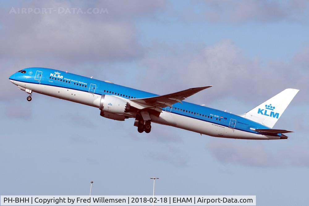 PH-BHH, 2016 Boeing 787-9 Dreamliner C/N 38767, KLM.