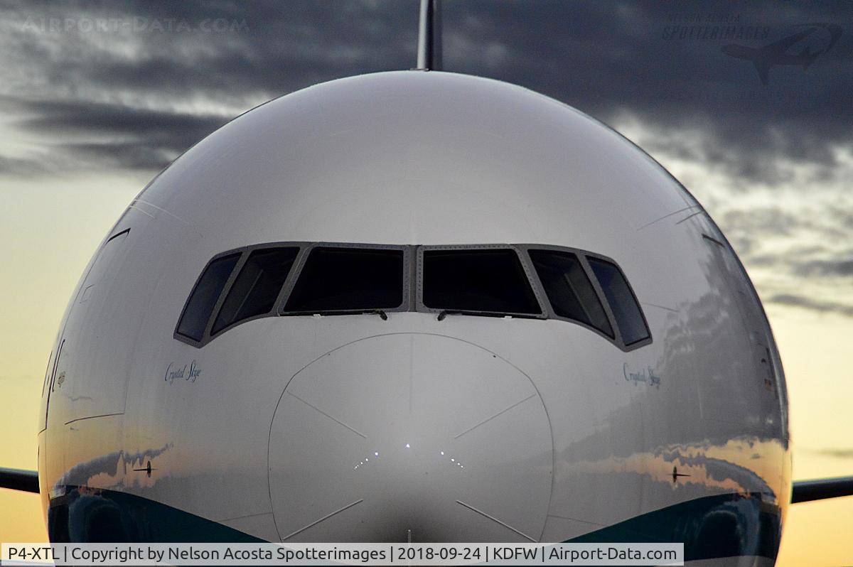 P4-XTL, 2011 Boeing 777-29MLR C/N 40955, Dallas Mavericks charter to China