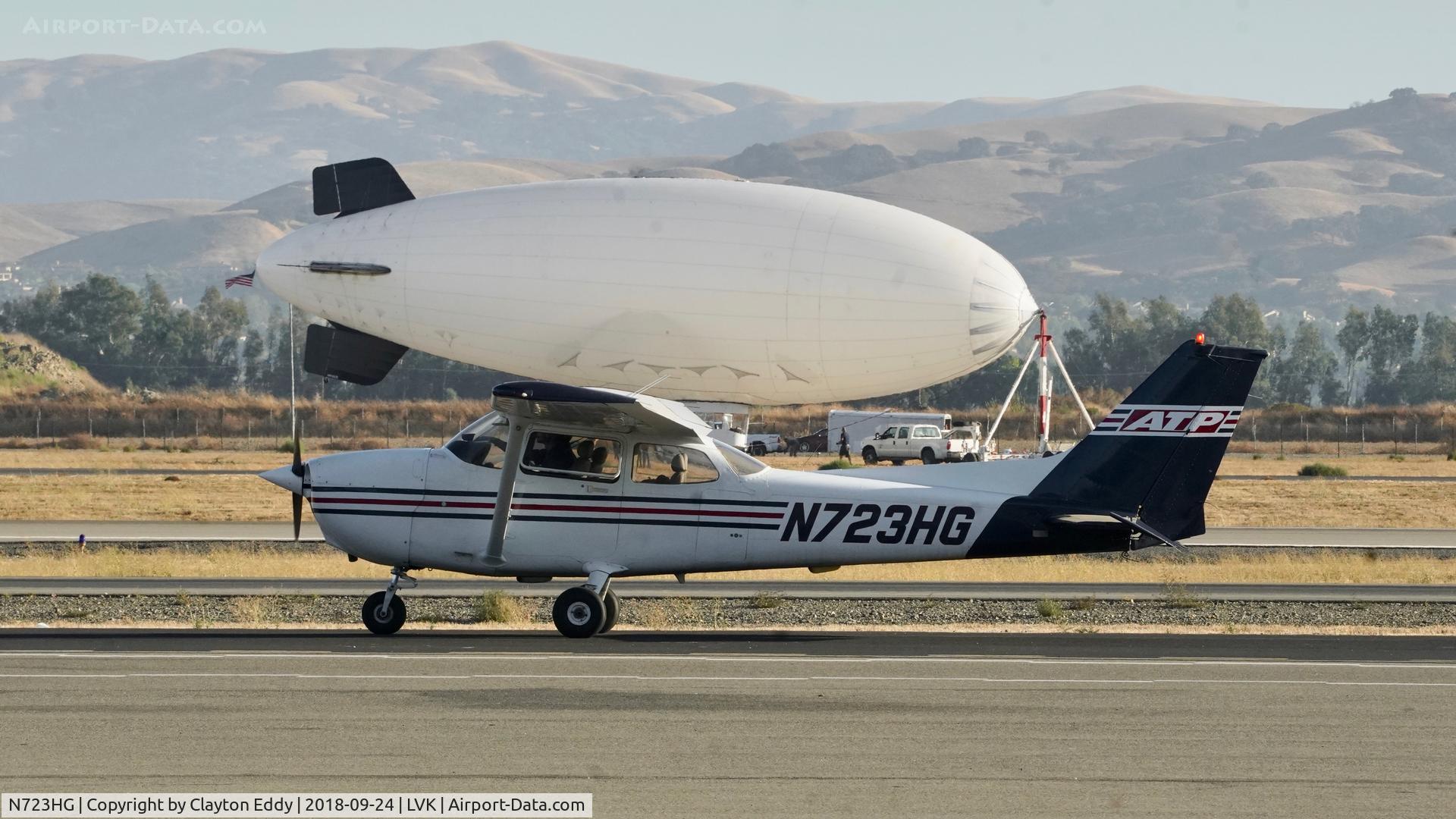 N723HG, 1998 Cessna 172R C/N 17280408, Livermore Airport California 2018.